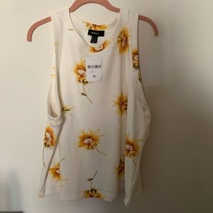 Sunflower tank top